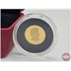 Image 4 : RCM Canada 2009 : 1/25 Ounce 50-Cent Fine Gold Coin (COA #04998) (99.99%) (SEE PICTURES!) (GST Exemp