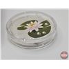 Image 3 : RCM Canada 2010 : $20 Fine Silver Coin : Water Lily (COA #04058) (99.99%) (SEE PICTURES!) (GST Exemp
