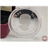 Image 6 : RCM Canada 2010 : $20 Silver Coin : Blue Crystal Snowflake (COA #3729) (Swarovski Elements) (99.99%)