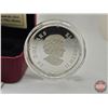 Image 5 : RCM Canada 2010 : $20 Silver Coin : Holiday Pine Cones : Ruby (COA #1282) (Swarovski Elements) (99.9