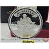 Image 3 : RCM Canada 2010 : $50 Silver Five-Ounce Coin : 75th Anniversary of the First Bank Notes (COA #0608) 