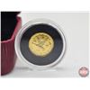 Image 3 : RCM Canada 2011 : 1/25 Ounce 50-Cent Fine Gold Coin (COA #05801) (99.99%) (SEE PICTURES!) (GST Exemp