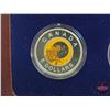 Image 5 : RCM Canada 2011 : Full Moon Bi-Annual Continuity Series : $5 Sterling Silver Niobium Coin : Four-Coi