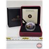 Image 1 : RCM Canada 2012 : $20 Fine Silver Coin : Aster with Glass Bumble Bee (COA #07387) (99.99%) (SEE PICT