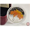 Image 2 : RCM Canada 2012 : $20 Fine Silver Coin : Maple Leaf Crystal Raindrop (COA #09010) (Swarovski Dew Dro