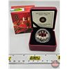 Image 1 : RCM Canada 2013 : $10 Fine Silver Coin : Holiday Candles : The Triumph of Light (COA #08514) (99.99%