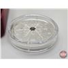 Image 3 : RCM Canada 2013 : $20 Fine Silver Coin : Winter Snowflake (COA #03114) (Swarovski Elements) (99.99%)