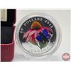 Image 2 : RCM Canada 2013 : $20 Fine Silver Coin : Purple Coneflower and Eastern Tailed Blue (COA #06603) (99.