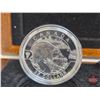 Image 6 : RCM Canada 2013 : $25 O Canada Series : 1 oz Fine Silver 5-Coin Set (COA's) (99.99%) ~ The Wolf (COA