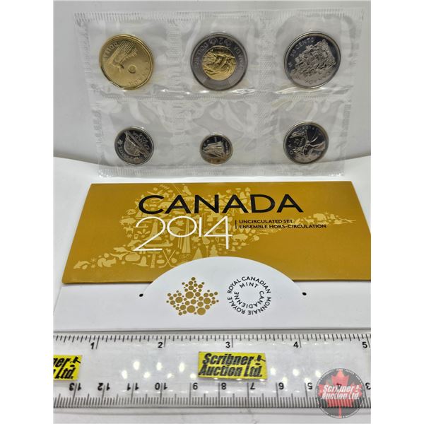 RCM Canada Uncirculated Year Set 2014 (SEE PICTURES!)   (Listing & Descriptions are a GUIDE ONLY and