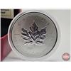 Image 2 : RCM Canada 2014 : $5 Fine Silver Coin : Bullion Replica with WMF Privy Mark (COA #2319) (99.99%) (SE