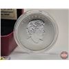 Image 3 : RCM Canada 2014 : $5 Fine Silver Coin : Bullion Replica with WMF Privy Mark (COA #2319) (99.99%) (SE