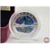 Image 2 : RCM Canada 2014 : $10 Fine Silver Coin : O Canada : The Northern Lights (COA #02986) (99.99%) (SEE P