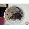 Image 2 : RCM Canada 2014 : $20 Fine Silver Coin : Baby Animals : The Beaver (COA #4052) (99.99%) (SEE PICTURE