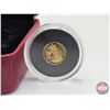 Image 3 : RCM Canada 2014 : 0.5g Pure Gold Coin : 25-Cent : The Eastern Chipmunk (COA #04456) (99.99%) (SEE PI