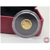 Image 4 : RCM Canada 2014 : 0.5g Pure Gold Coin : 25-Cent : The Eastern Chipmunk (COA #04456) (99.99%) (SEE PI