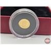 Image 5 : RCM Canada 2014 : 0.5g Pure Gold Coin : 25-Cent : The Eastern Chipmunk (COA #04456) (99.99%) (SEE PI