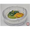 Image 4 : RCM Canada 2014 : $20 Fine Silver Coin : Water-Lily and Leopard Frog (COA #10086) (99.99%) (SEE PICT