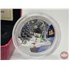 Image 2 : RCM Canada 2014 : $20 Fine Silver Coin : Snowman (COA #09885) (99.99%) (SEE PICTURES!) (GST Exempt) 