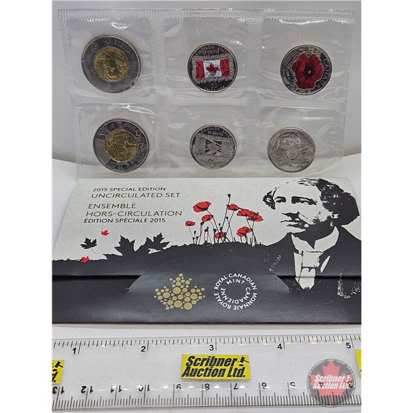 RCM Canada Uncirculated Year Set 2015 : Special Edition (UNOPENED!) (SEE PICTURES!)   (Listing & Des
