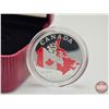 Image 2 : RCM Canada 2015 : $3 Fine Silver Coin : 50th Anniversary of the Canadian Flag (COA #10740) (99.99%) 