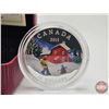 Image 2 : RCM Canada 2015 : $10 Fine Silver Coin : Winter Scene (COA #4132) (99.99%) (SEE PICTURES!) (GST Exem