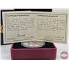 Image 5 : RCM Canada 2015 : $10 Fine Silver Coin : Winter Scene (COA #4132) (99.99%) (SEE PICTURES!) (GST Exem