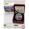 Image 1 : RCM Canada 2015 : $20 Fine Silver Coin : Misty Morning Mule Deer (COA #3985) (99.99%) (SEE PICTURES!