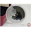 Image 3 : RCM Canada 2015 : $20 Fine Silver Coin : Baby Animals : Black Bear (COA #6495) (99.99%) (SEE PICTURE