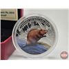 Image 2 : RCM Canada 2015 : $20 Fine Silver Coin : Beaver at Work (COA #4576) (99.99%) (SEE PICTURES!) (GST Ex