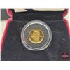Image 2 : RCM Canada 2015 : 50-Cent Pure Gold Coin : Owl (COA #3128) (1.27 grams) (99.99%) (SEE PICTURES!) (GS