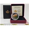 Image 1 : RCM Canada 2015 : $20 Fine Silver Coin : Venetian Glass Turtle with Broadleaf Arrowhead Flower (COA 
