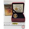 Image 1 : RCM Canada 2015 : $5 Pure Gold Coin : Prehistoric Animals : American Scimitar Sabre-Tooth Cat (COA #