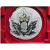 Image 8 : RCM Canada 2015 : $20 Fine Silver Coin : The Canadian Maple Leaf (COA #03098) (99.99%) (SEE PICTURES