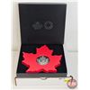 Image 9 : RCM Canada 2015 : $20 Fine Silver Coin : The Canadian Maple Leaf (COA #03098) (99.99%) (SEE PICTURES