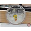 Image 11 : RCM Canada 2015 : $20 Fine Silver 4-Coin Set & Watch : Looney Tunes (COA's) - Bugs (COA #03802) - Sy