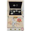 Image 1 : RCM Canada 2015 : $20 Fine Silver 4-Coin Set & Watch : Looney Tunes (COA's) - Bugs (COA #03802) - Sy