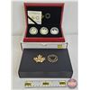 Image 1 : RCM Canada 2015 : $5 Fine Silver 3-Coin Set : Cornelius Krieghoff 200th Anniversary Set (COA #3327) 