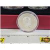 Image 8 : RCM Canada 2015 : Fractional Set : The Maple Leaf : Five-Coin Set One Ounce ; 1/2 Ounce 1/4 Ounce; 1