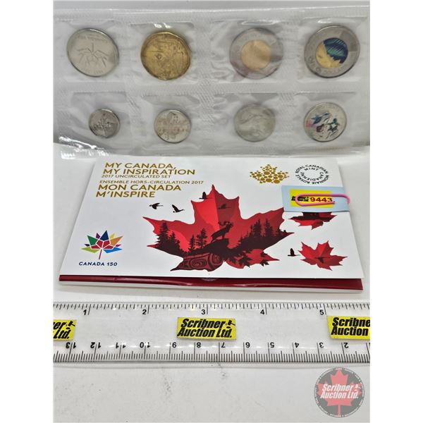 RCM Canada Uncirculated Year Set 2017 My Canada, My Inspiration (SEE PICTURES!)   (Listing & Descrip