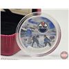 Image 2 : RCM Canada 2017 : $10 Fine Silver Coin : Passion to Play : Edmonton Oilers (COA #01961) (99.99%) (SE
