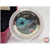 Image 2 : RCM Canada 2017 : $20 Fine Silver Coin : Under the Sea : Sea Turtle (COA #0055) (99.99%) (SEE PICTUR