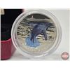Image 2 : RCM Canada 2017 : $20 Fine Silver Coin : Three-Dimensional : Breaching Whale (COA #0089) (99.99%) (S
