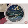 Image 2 : RCM Canada 2017 : $30 Fine Silver Coin : Animals in the Moonlight : Cougar (COA #2054) (99.99%) (SEE