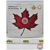 Image 1 : RCM Canada 2018 : $5 Fine Silver Coin : Hearts Aglow (Unopened) (99.99%) (SEE PICTURES!) (GST Exempt