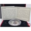 Image 6 : RCM Canada 2018 : $20 Fine Silver Coin : Frozen in Ice : Woolly Mammoth (COA #0678) (99.99%) (SEE PI