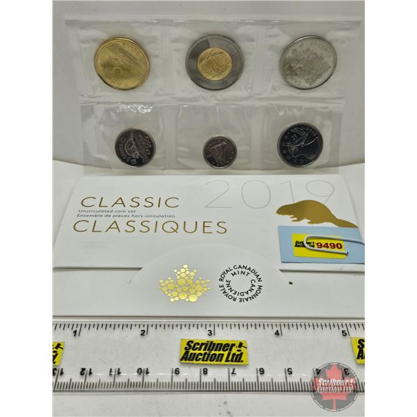 RCM Canada Uncirculated Year Set 2019 Classic (SEE PICTURES!)   (Listing & Descriptions are a GUIDE 