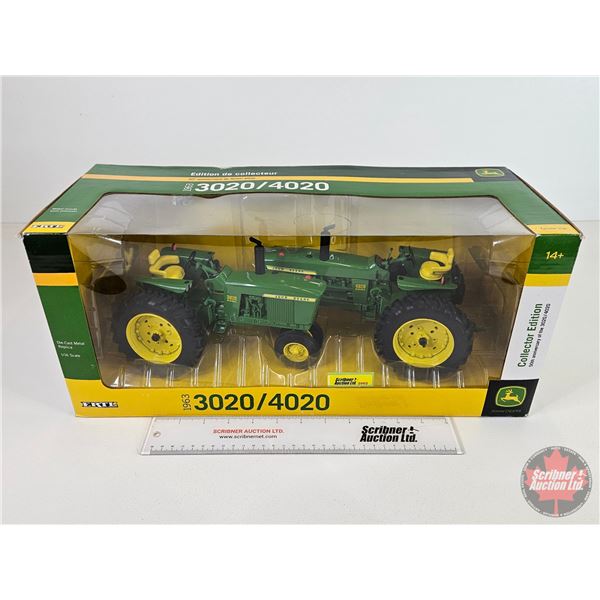 John Deere Collector Edition Tractor : 50th Anniversary of the 3020/4020 : 1963 (ERTL) (Scale 1:16) 