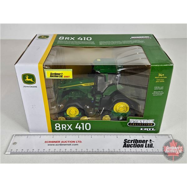 John Deere 8RX 410 Tractor : Prestige Collection (ERTL) (Scale 1/32) (Box Measures : 6-1/4"H x 10-1/