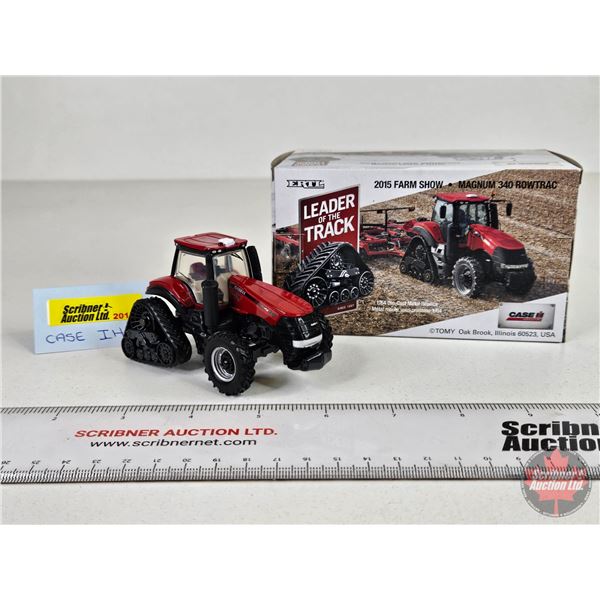 CASE Magnum 340 Rowtrac : 2015 Farm Show (ERTL) (Scale 1:64) (Box Measures : 3-1/4"H x 5-1/2"W x 3-1